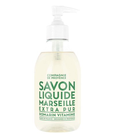 Compagnie De Provence Liquid Soap With Invigorating Rosemary 300 ml - Extra Pure In White