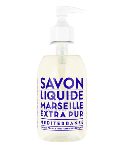 Compagnie De Provence Liquid Soap Mediterranean Sea 300 ml - Extra Pure In White