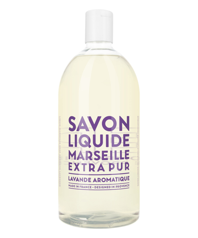 Compagnie De Provence Liquid Soap With Aromatic Lavender Refill 1l - Extra Pur In White