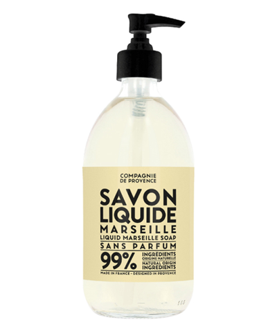 Compagnie De Provence Liquid Soap Fragrance Free 500 ml In White