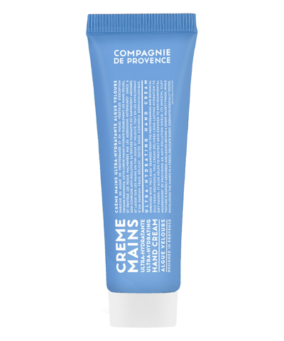 Compagnie De Provence Hand Cream Algue Velours 30 ml In White