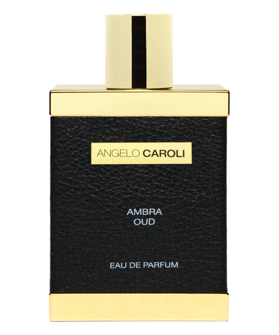 Angelo Caroli Ambra Oud Eau De Parfum Black Collection 100 ml In White