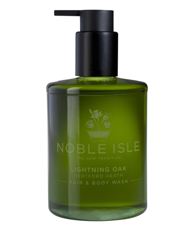 Noble Isle Lighting Oak Hair &amp; Body Wash 250 ml In Green