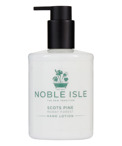 Noble Isle Scots Pine Hand Lotion 250 ml In White