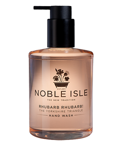 Noble Isle Rhubarb Rhubarb! Hand Wash 250 ml In Orange