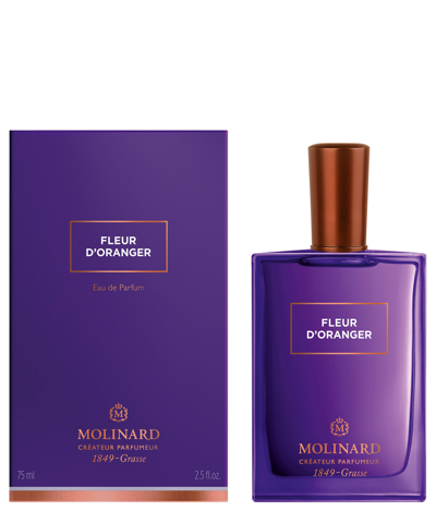 Molinard Fleur D&#039; Oranger Profumo Eau De Parfum 75 ml In Violet