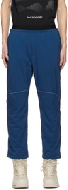 AND WANDER BLUE INSULATED TROUSERS