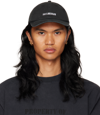 HAN KJOBENHAVN BLACK ORGANIC COTTON CAP