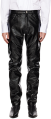 Courrèges Courreges Man Pants Black Size 30 Cotton, Polyurethane, Elastane