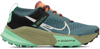 Nike Zoomx Zegama Rubber-trimmed Mesh Trail Running Sneakers In Grey