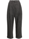 Ymc You Must Create Market Straight-leg Trousers In Grey