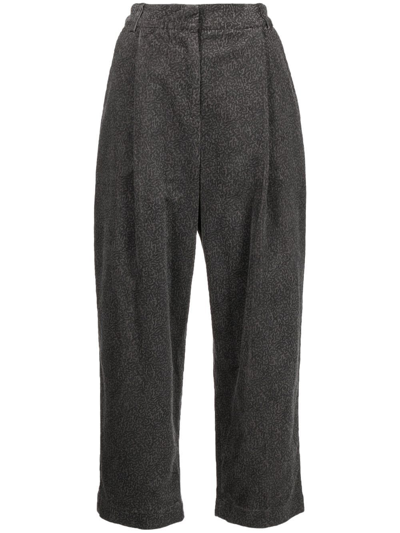 Ymc You Must Create Market Straight-leg Trousers In 01-grey