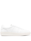 SANDRO MAGIC LEATHER LOW-TOP SNEAKERS