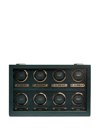Wolf British Racing 8pc Watch Winder In Green