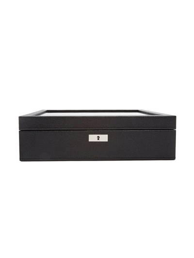 Wolf Axis 10-watch Storage Box In Black
