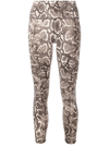 Varley Womens Abstract Motion Texture Let's Move 7/8 Printed High-rise Stretch-recycled Polyester Leggings In Brown