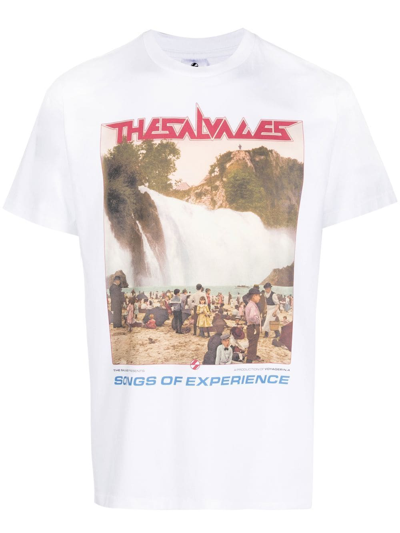 The Salvages Graphic-print T-shirt In White