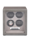 Rapport Quantum Quad Watch Winder In Silver
