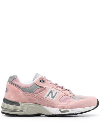 New Balance 991 低帮运动鞋 In Pink
