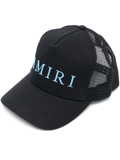 Amiri Core Logo Trucker Cap In Black