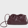 Mansur Gavriel Mini Cloud Clutch Bag In Plum