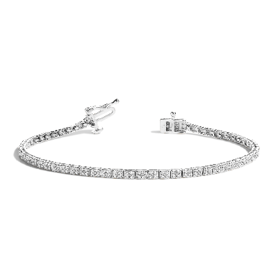 AURATE NEW YORK AURATE NEW YORK DIAMOND CLUSTER TENNIS BRACELET