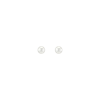 Aurate New York Pearl Studs 7mm In White