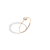 Aurate New York Midi Stackable Diamond Ring In Yellow