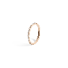 Aurate New York Quadricolor Ring With White Diamonds In Rose