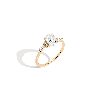 Aurate New York Oval-cut Floral Diamond Ring In Yellow