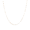 Aurate New York Small Box Chain Necklace In White