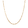 Aurate New York Medium Box Chain Necklace In Rose