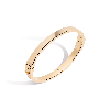 Aurate New York Classic Gold Hinged Bracelet In Yellow