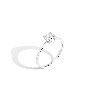 Aurate New York Cushion Cut Solitaire Diamond Ring In Rose