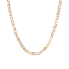 Aurate New York Lab Grown White Sapphire Bezel Tennis Necklace In Rose