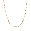 Aurate New York Large Gold Curb Chain Necklace In Yellow