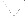 Aurate New York Xl Diamond Bezel Necklace In White