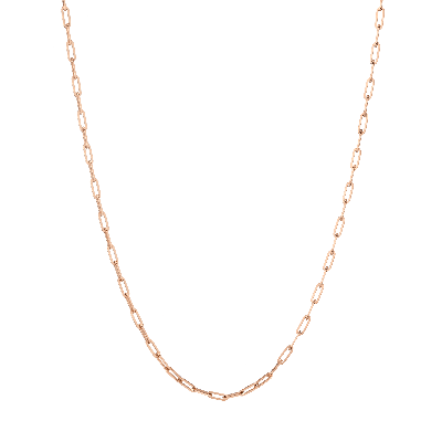 Aurate New York Medium Chain Necklace In Rose
