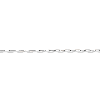 Aurate New York Medium Chain Bracelet In White
