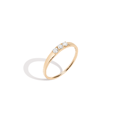 Aurate New York Bold Diamond Stacker Ring In White