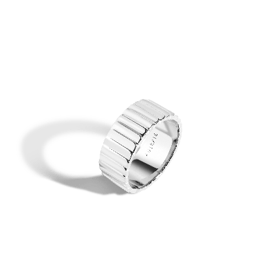 Aurate New York Infinity Ring In White