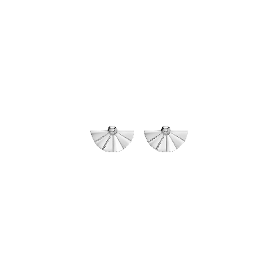 Aurate New York Sensu Earrings In White