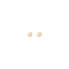 Aurate New York Mini Medallion Earring Studs In Yellow