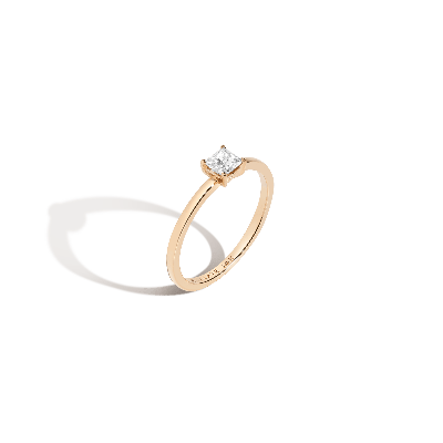 Aurate New York Large Diamond Solitaire Ring In Yellow