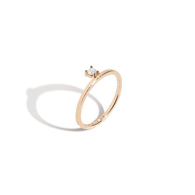 Aurate New York Floating Diamond Ring In Yellow