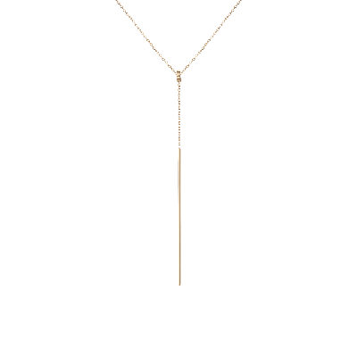 Aurate New York Lariat Necklace In Yellow