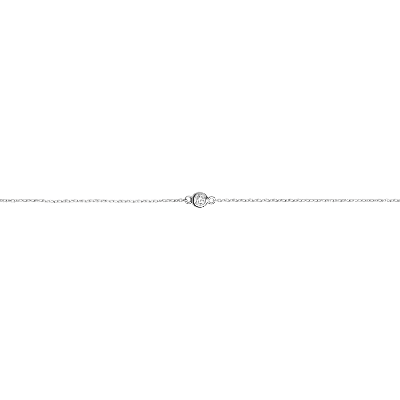 Aurate New York Diamond Bezel Bracelet In White