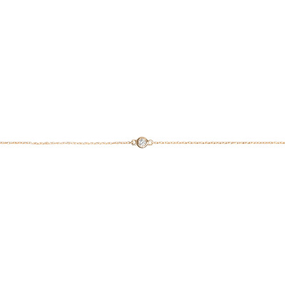 Aurate New York Diamond Bezel Bracelet In Yellow