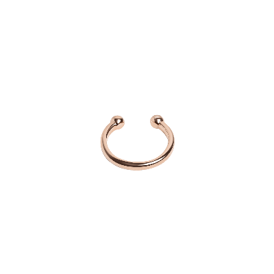 Aurate New York Simple Mini Ear Cuff In Rose