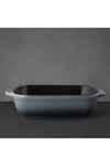 Berghoff Grey Gem 9.5" Stoneware Square Baking Dish In Grey